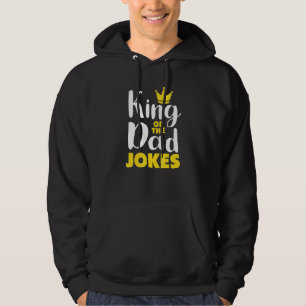 Mens King Of The Dad Jokes Hoodie