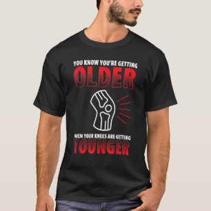 Mens Knee Replacement Surgery Knee Replacement War T-Shirt