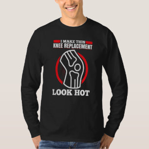 Mens Knee Replacement Surgery Knee Replacement War T-Shirt