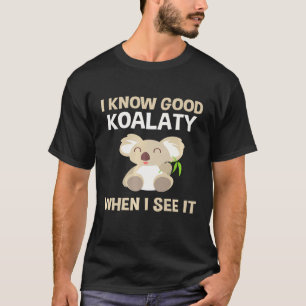Mens Koala Themed Pun T-Shirt