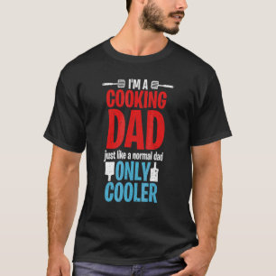 Mens Koch Papa Grandpa Father's Day Cooking Grilli T-Shirt