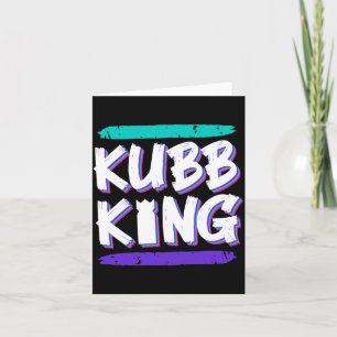 Mens Kubb King Viking Chess Pro King Viking Chess Card