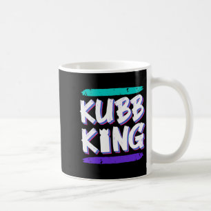 Mens Kubb King Viking Chess Pro King Viking Chess Coffee Mug