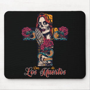 Mens La Calavera De La Catrina - Dia De Los Mouse Pad