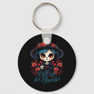 Mens La Catrina Dress Stylish Day Of The Key Ring