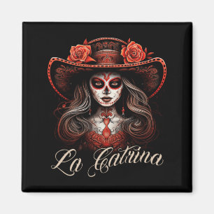 Mens La Catrina Dress Stylish Day Of The Magnet