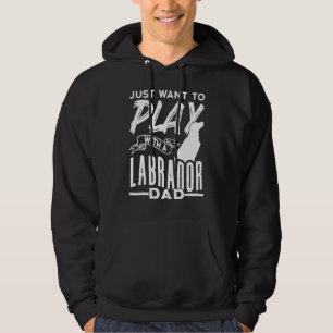 Mens Labrador Dad Dog Dad Hoodie