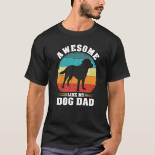 Mens Labrador Dog Labrador Retriever Lab Dog Dad T-Shirt