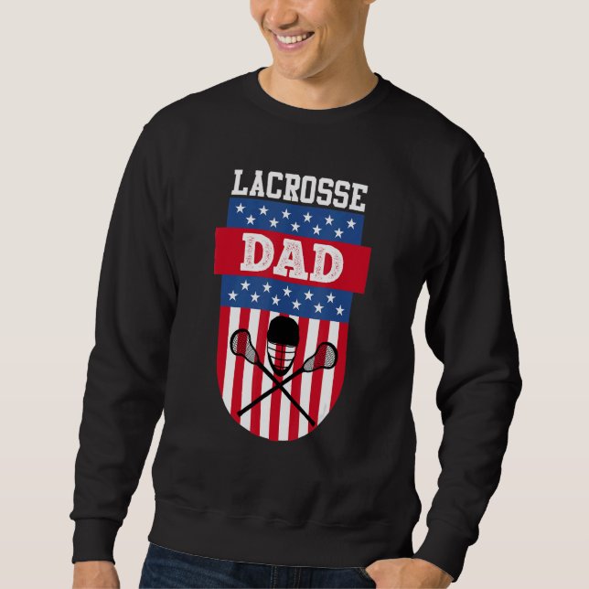 Mens Lacrosse Dad Sweatshirt (Front)