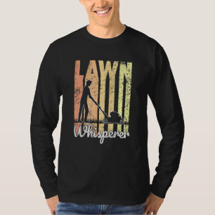 Mens Lawn Care Retro For A Gardener T-Shirt