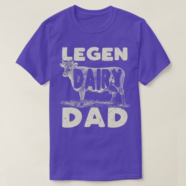 Mens Legen Dairy Dad Cow Farmer Fathers Day  for M T-Shirt (Design Front)