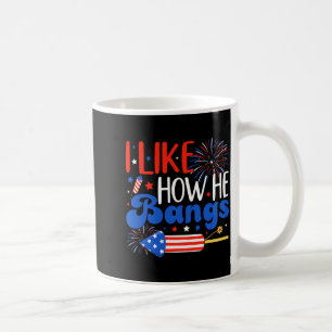 Mens Like How He Bangs Usa Couples Matching Couple Coffee Mug