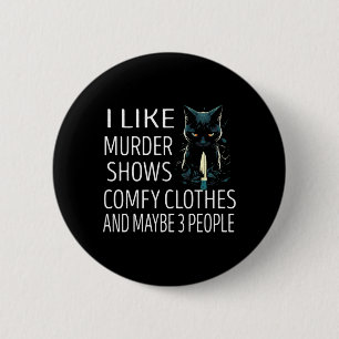 Mens Like Murder Shows Coy Clothes And Maybe 3 6 Cm Round Badge
