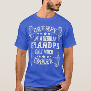Mens Like Regular Grandpa Only Cooler Grumpy Defin T-Shirt