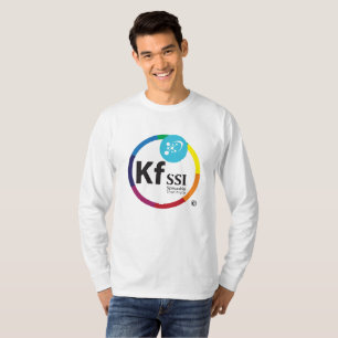 Mens Long Sleeve Cotton T-Shirt with KFSSI Logo