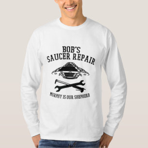Men's long sleeve t-shirt with black BSR logo