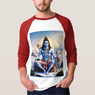 Men's Lord Shiv T-Shirt - Spiritual Hindu Design