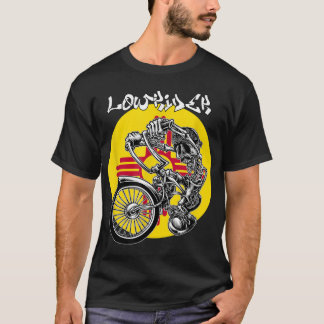 Mens Low Rider Bicycle Chicano New Mexico Lowrider T-Shirt