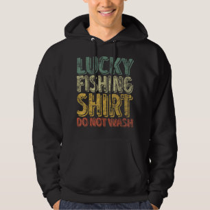 Mens Lucky Fishing Shirt Do Not Wash Shirt Fisherm