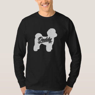 Mens Maltese Daddy Dog Owner Papa Fathers Of Malte T-Shirt