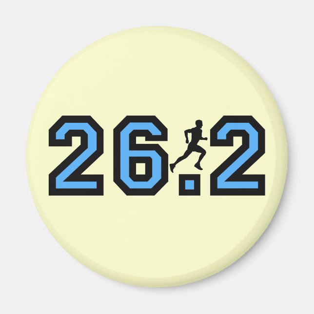 Mens marathon magnet (Front)