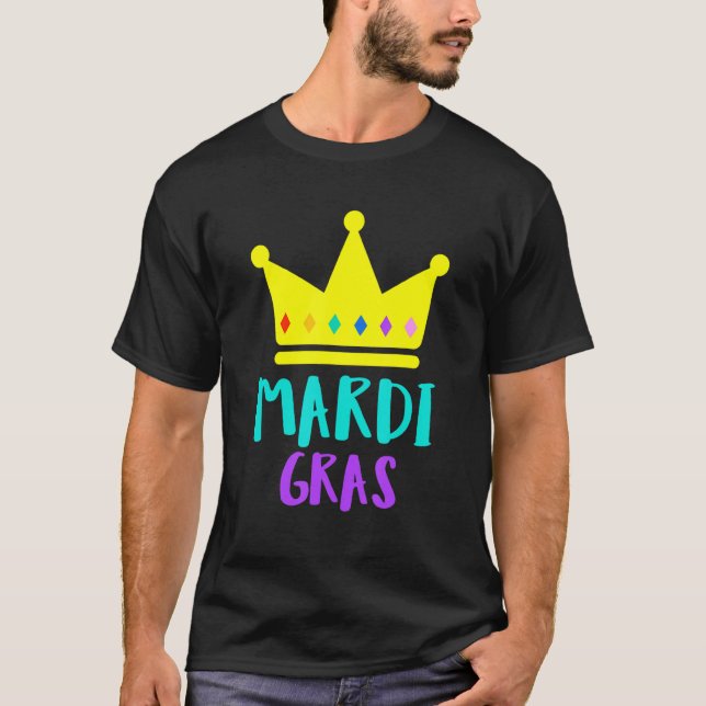 Mens Mardi Gras  for Men Mardi Gras Outfits Mardi  T-Shirt (Front)