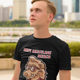 Men's Masculine Merch Representing Men's Clothing  T-Shirt