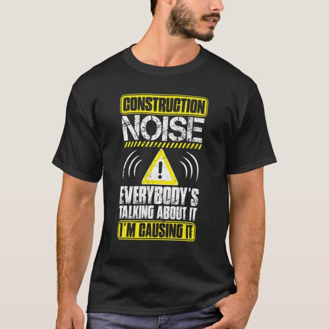Mens Mason Construction Noise Brickie Brickmason B T-Shirt (Front)