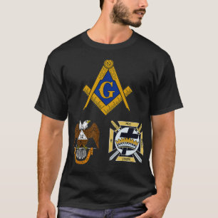 Mens Mason Scottish Rite Knights Templar T Shirt Y