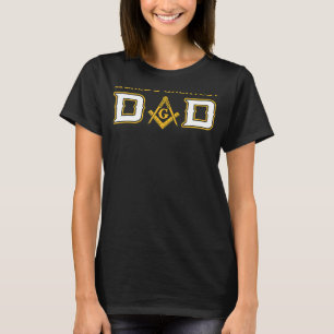 Mens Masonic World's Greatest Dad Freemason Father T-Shirt