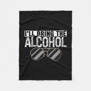 Mens matching bachelor party groom groomsmen fleece blanket