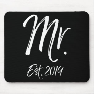 Mens Matching Husband & Wife Wedding Gift For Mouse Pad