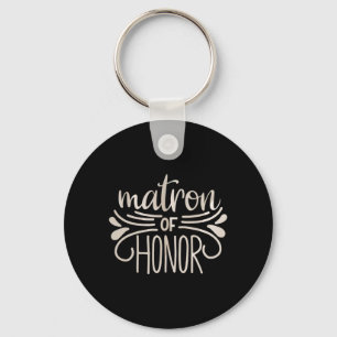 Mens Matron Of Honour Bride And Groom Tees Wedding Key Ring