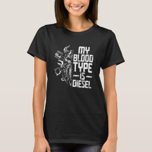 Mens Mechanic Tuning Engineer Viking Diesel Quote T-Shirt