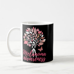 Mens Melanoma Awareness Skin Cancer Performance Coffee Mug