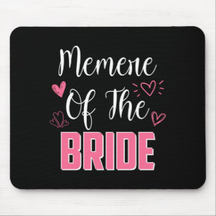 Mens Memere Of The Bride Family Wedding Party Wife Mouse Pad