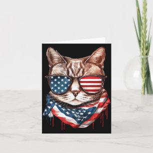 Mens Memorial Day Veterans Day 4th Of July Card