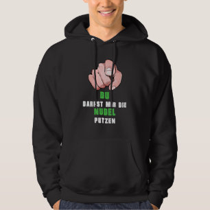 Mens Men Fun Noodle Cleaning Fun Painting Hoodie