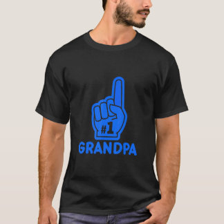 Mens Mens 1 Grandpa   Number One Father's Day 1  T-Shirt