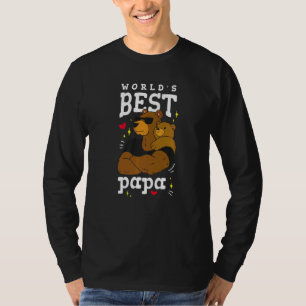 Mens Men's Bear Bester Papa Der Welt Father's Day T-Shirt