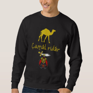 Mens Mens Camel Rider Shriner Masons Emblem Masoni Sweatshirt