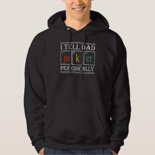 Mens Mens Cool Science Dad Joke For Men Hoodie