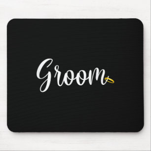 Mens Mens Groom Wedding Marry Bride Groom Bachelor Mouse Pad
