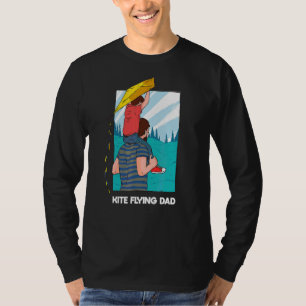 Mens Men's Kite Flying Dad Father's Day 2022 T-Shirt