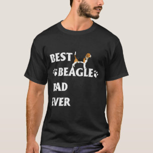 Mens Mens Quote Best Beagle Dad Ever Perfect T-Shirt