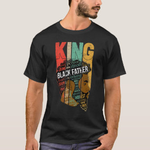 Mens Mens Strong Black King Juneteeth African Amer T-Shirt