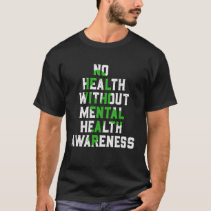 Mens Mental Health Fight The Stigma Mental Health T-Shirt
