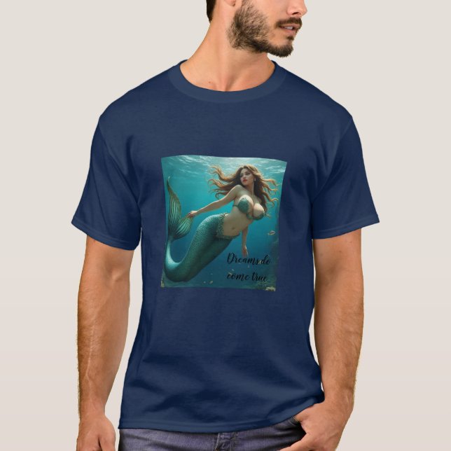 Men's Mermaid Dream T-shirt (Front)