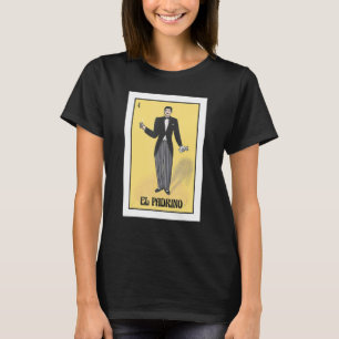 Mens Mexican Bingo Regalo Para El Padrino De Boda T-Shirt