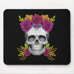 Mens Mexican Day Of Government Agencyd Sugar Skull Mouse Pad